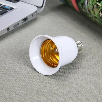 

5/10pcs 85-285V E12 to E27 Rotary Screw Lamp Holder Converter Adjustable for LED Bulb Socket Base Adapter Lighting Supplies