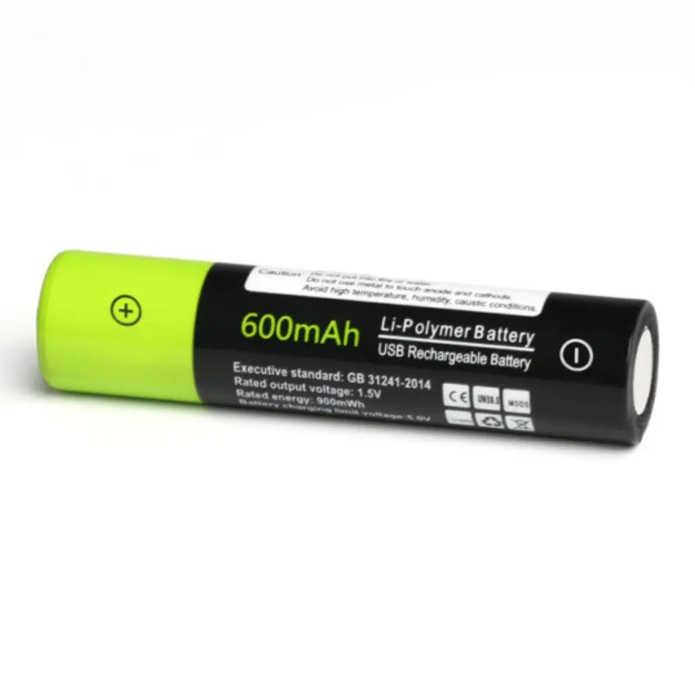 2/4 шт. Mirco USB Перезаряжаемые Батарея AAA Батарея 400 мАч AAA 1,5 V игрушки дистанционного аккумуляторы с контроллером литий-полимерный Батарея