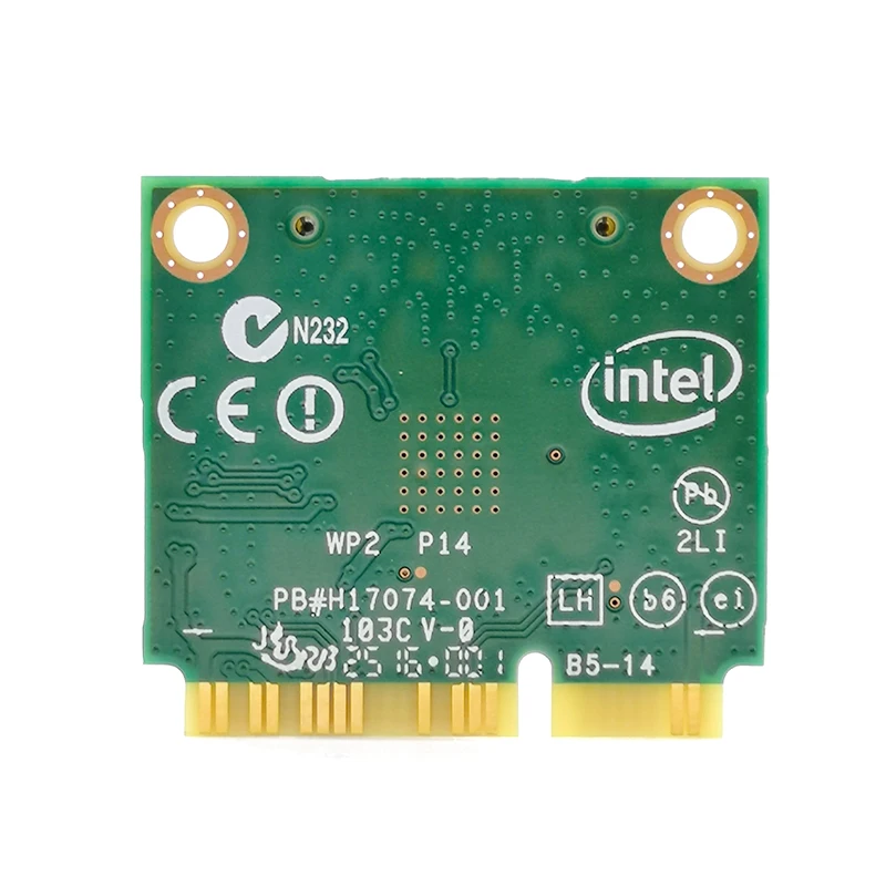 Asunflower Intel 7260AC/7260HMW 867M Dual Band 5G Wireless Network Card 4.0 Bluetooth MINI PCIE