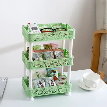 

Carved Hollow Debris Storage Rack Bathroom Kitchen Storage Kitchen Shelf Home Bathroom Kitchen Storage Organizer Holder