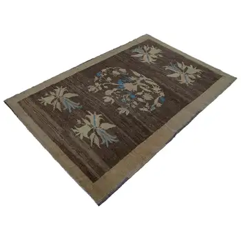 

112x173 Cm Beige Handmade Vintage Anatolian Rug-4x6 Ft