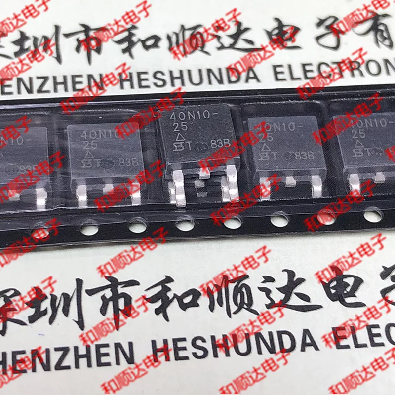 10 шт./лот 40N10-25 SUD40N10-25 новые имеющиеся в наличии 252 100V 40A Кол-во | Электроника