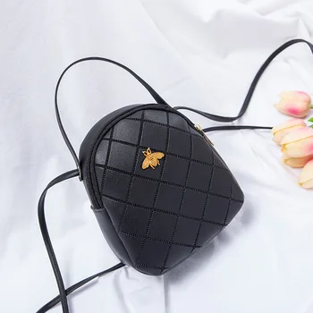 

Backpack Women 2020 Spring New Mini Backpack Simple and Versatile Rhombus One Shoulder Messenger Bag Foreign Trade Female Bag