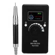 Электрический 40000 об/мин дрель для дизайна ногтей шлифовальный станок для маникюра шлифовальное устройство 100-240 В дрель для ногтей маникюр педикюр машина