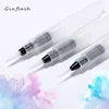 Ginflash Refillable Paint brush Water Brush Ink Pen  Water Color soft head Calligraphy watercolor paints Painting 1