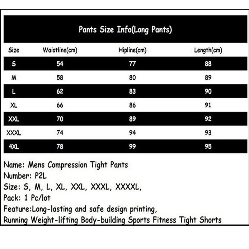 Sports Leggings Compression Pants Mens Fitness Running Tights Men's Gym Jogging Yoga Trousers Quick Dry Skinny