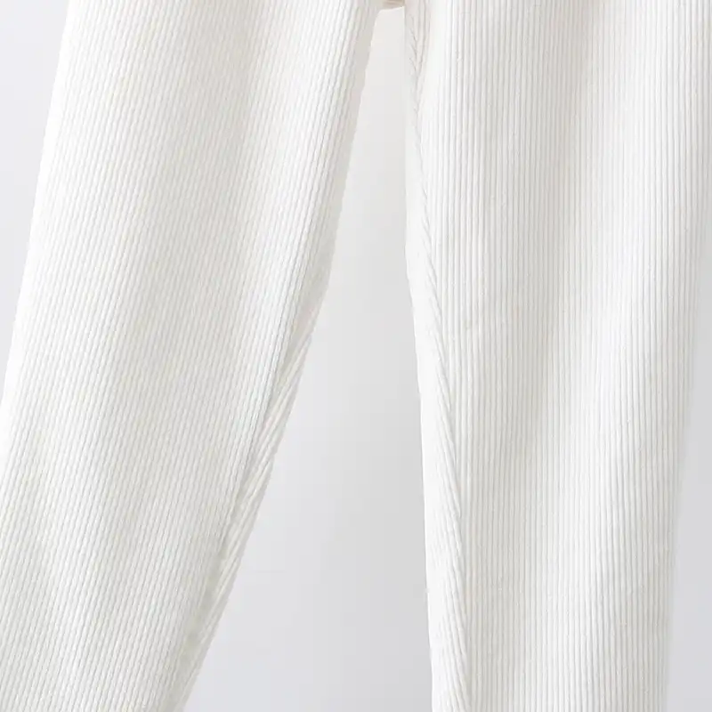 womens white corduroy pants