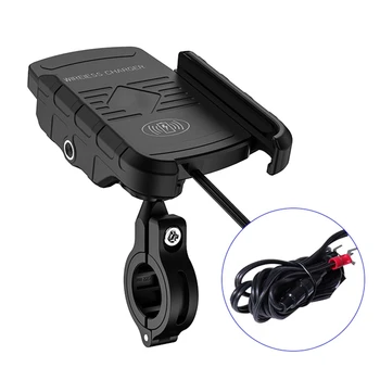 

Motorcycle Mobile Phone Holder, Motorcycle with Strong Power, Car Mobile Phone Holder, Wireless Charging for Yamaha