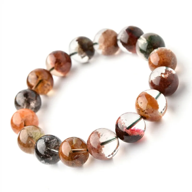 Colorful Phantom Quartz Gemstone