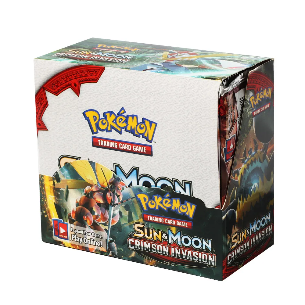 324 pièces/boîte Cartes Pokémon Soleil et Lune Perdu Tonnerre Anglais Jeu de Cartes à 324 pièces/boîte Cartes Pokémon Soleil et Lune Perdu Tonnerre Anglais Jeu de Cartes à