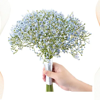 

A bunch Fake Gypsophila Romantic Beautiful Bridal Bouquet Valentine's Day Gift for Wedding Home Party