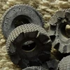 3pcs/Pack 9*2.5*4mm 9 Claw Steel Grind Wheel Fit For Vintage Automatic Kerosene Press Lighter Replacement Repair DIY Parts 3