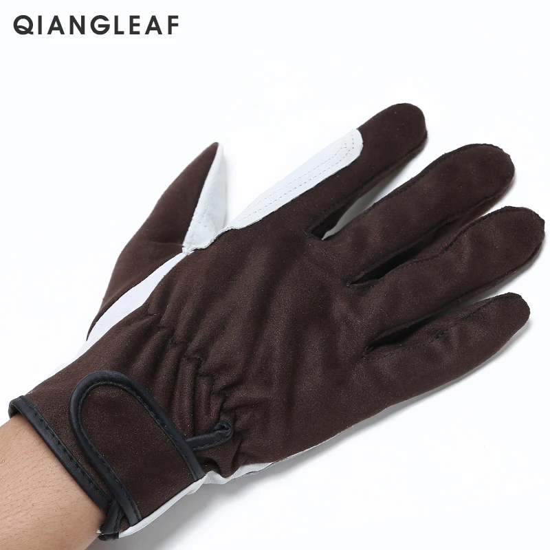 Бренд QIANGLEAF, мужские перчатки, защита из натуральной кожи, рабочие перчатки, безопасные перчатки, перчатки для садоводства, рабочие перчатки, 2730