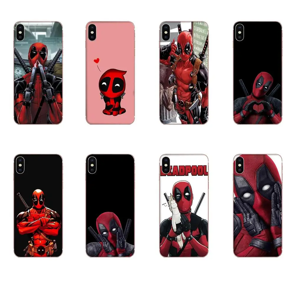 Marvel Deadpool для LG K50 Q6 Q7 Q8 Q60 X Power 2 3 Nexus 5 5X V10 V20 V30 V40 Q Stylus уникальный прозрачный чехол из