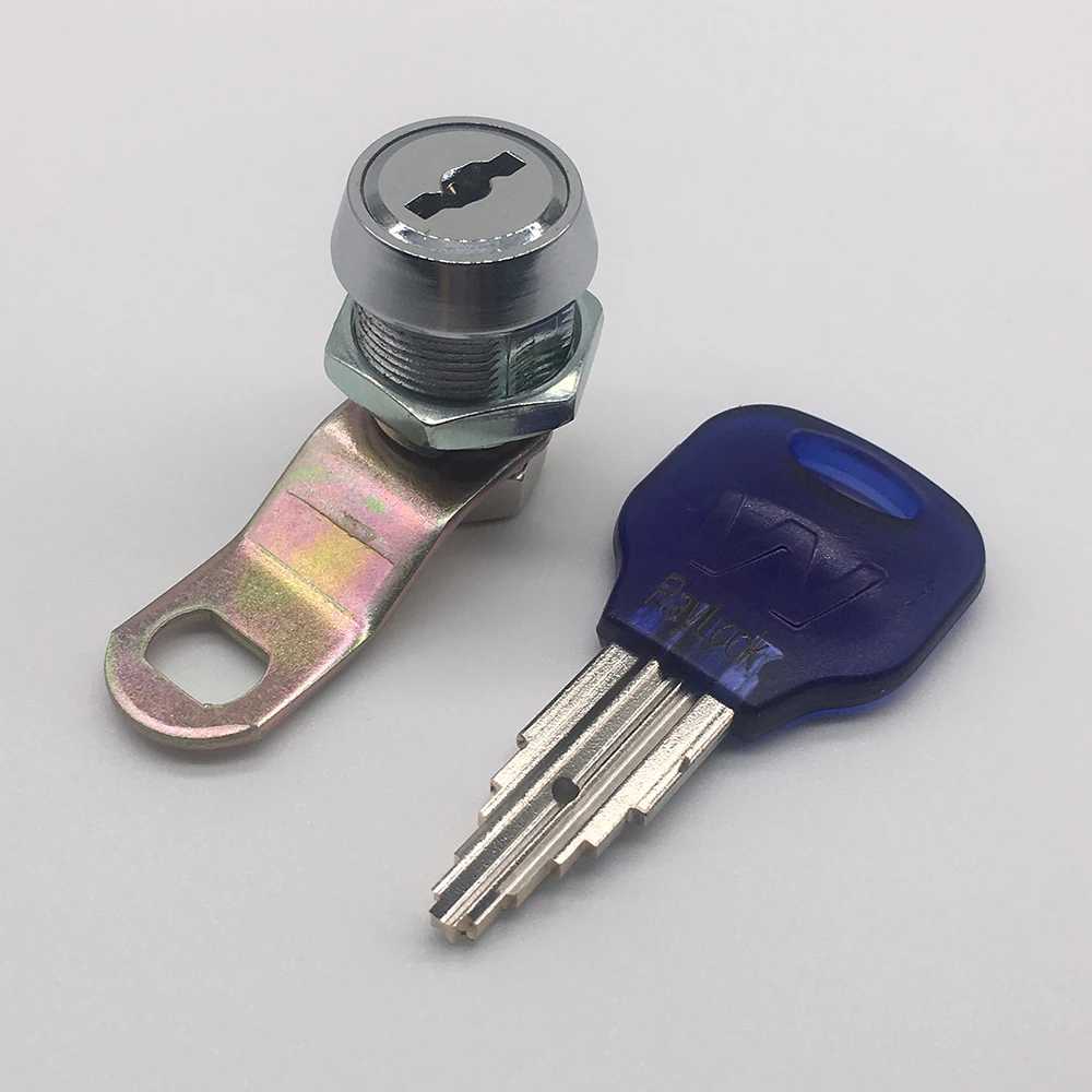 

RAYLOCK 5 Pieces 23mm LW33 Same Key Code Chrome Plated Strong Key Street Kiosk Mail Box Cam Lock