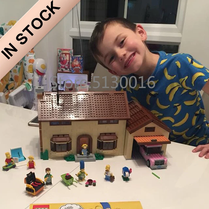 

16005 In Stock Creator Cartoon House 2575Pcs 71006 Street View Model Building Kits Blocks Bricks Education Toys