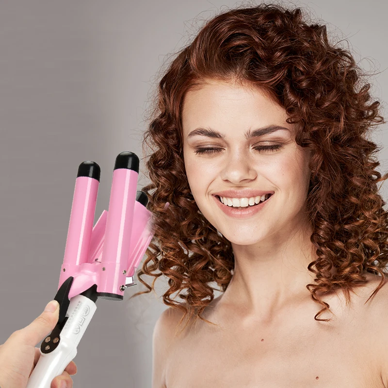

Professional Curling Iron Ceramic 2 Barrel Hair Styler Hair Waver Styling Tools 110-220V Hair Curler Electric Curling