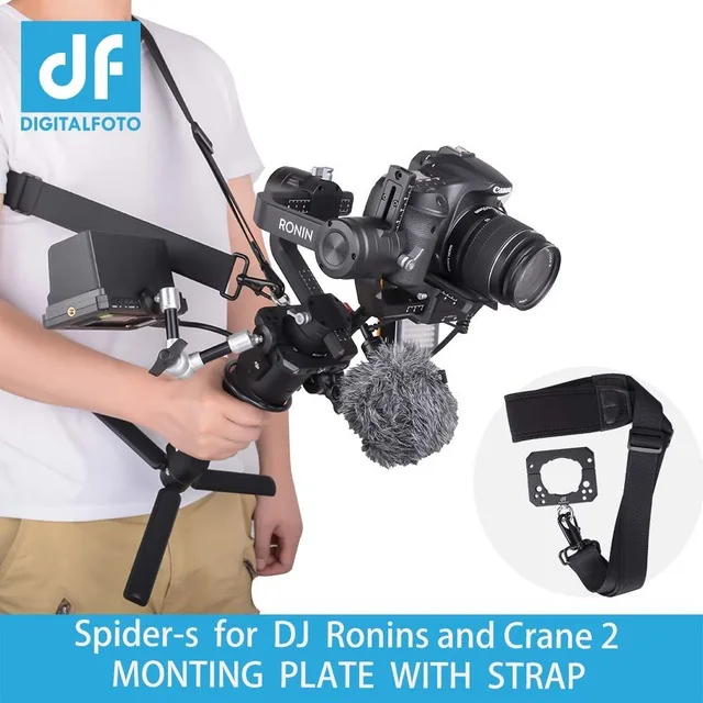 DF DIGITALFOTO паук монитор крепление монтажные аксессуары микрофон световая пластина зажим для DJI Ronin S ZHIYUN кран 2 3 оси карданный