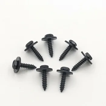 

10pcs Universal 5mm Metal Self-Tapping Screws Car Mudguard Panel Clip Fender Liner Under Cover Screw