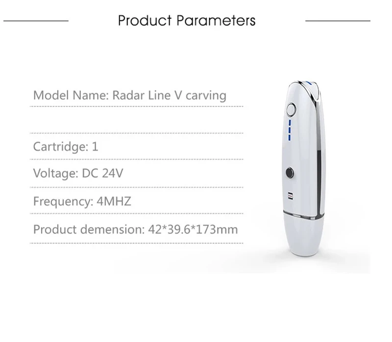 Дропшиппинг ультразвуковая радарная линия резьба V подтяжка лица уход за кожей спа подтяжка кожи мини машина красоты омоложение кожи