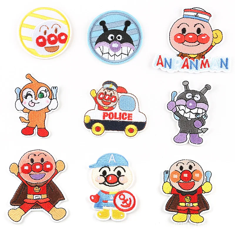 面白い漫画のカウワイイアンパンマン小さな男の子のためのダンスパッチ 衣服の刺appl Diyのアクセサリー Aliexpress ホーム ガーデン
