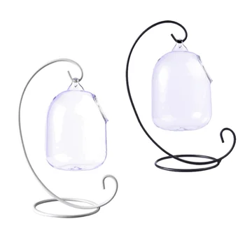 

Hanging Fish Tank Creative Fish Vase Glass Transparent Goldfish Bowl For Home Decoration With Bracket Top