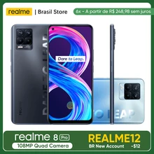 [В наличии] смартфон realme 8 Pro, 6 ГБ + 128 Гб, камера 108 МП, 50 Вт, зарядка SuperDart, зарядное устройство AMOLED с европейской вилкой и NFC