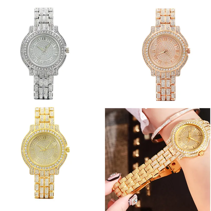 

Luxury Women Watches Fashion Woman Rhinestone Watch Austria Crystal Ceramic Watches Female Quartz Wristwatches Lady Dress Watch