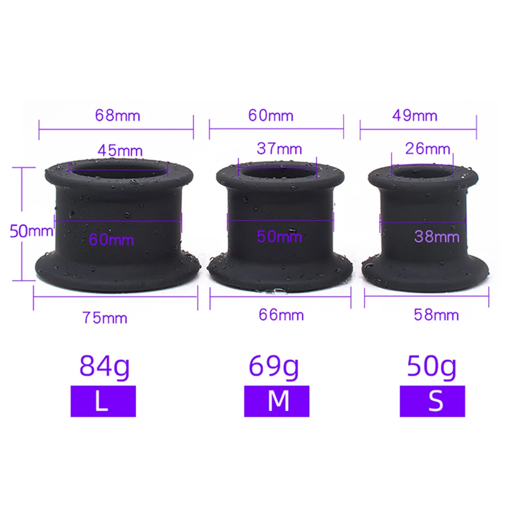 Super Huge BOMBOMDA Butt Plug Anal Rings Hollow Anal Plug Silicone Speculum Sex Appliance Dilator Prostate_voghion.com