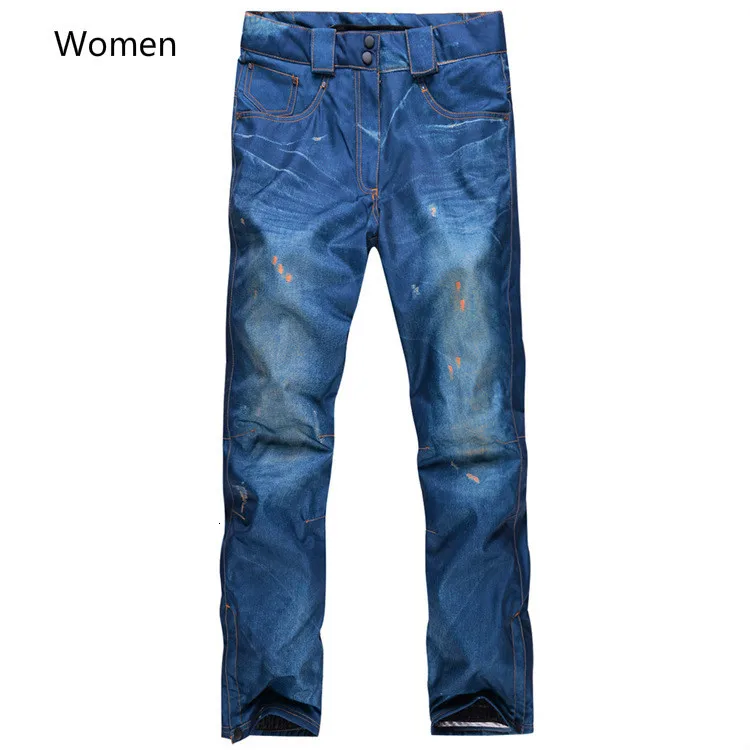 Windproof Snow Trousers Winter Profession Snowboard Pants Outdoor Men&Women Ski Pants Waterproof Breathable Warm Ski Clothes
