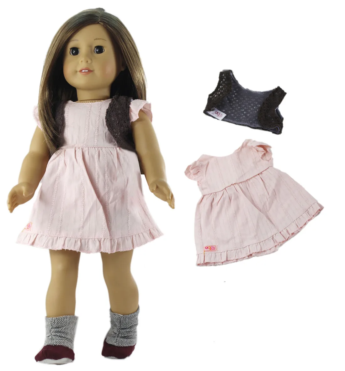 Новинка 5 комплектов одежды для кукол ручной работы Модная стильная одежда