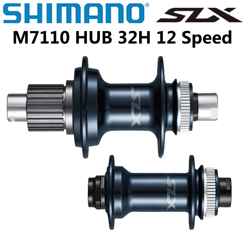 Центральный замок SHIMANO SLX M7110 FH BH 12 s 32H 142x12 мм 100x15 MICRO SPLINE HUB ось для велосипеда