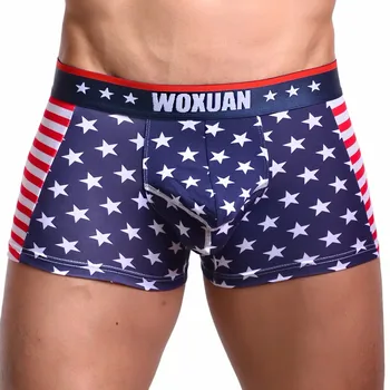 

Underwear Men Sexy Striped Underwear Men's Boxers Comfortable Stretch Breathable Underwear Underpants ropa interior hombre 2020