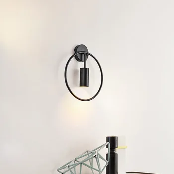 

living room decoration glass wall sconces crystal wall sconce lighting rope mirror light bedroom aisle bedside wall lamp