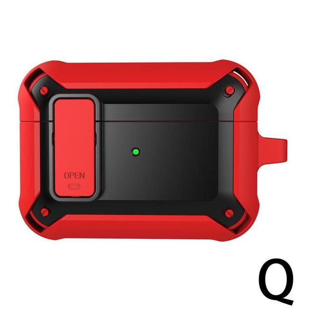 Cover For Airpod Pro Cases TPU PC Protective 2 Keychain Accessories Cases Wireless Earphone For Apple 1/2/pro