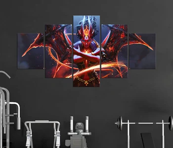 

Queen of Pain Arcana Dota 2 Eminence of Ristul Game Poster Pictures Fantasy Wall Art Home Decor
