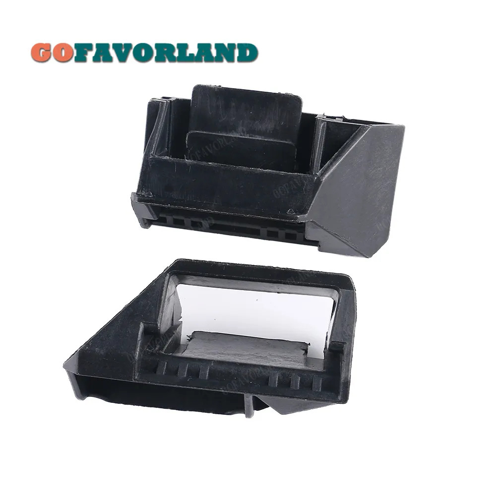 

Pair Left Right Radiator Lower Mounting Bracket 17117508016 17117508017 For BMW 745i E65 2002-2005 750i 2006-2008 760i 2004-2006