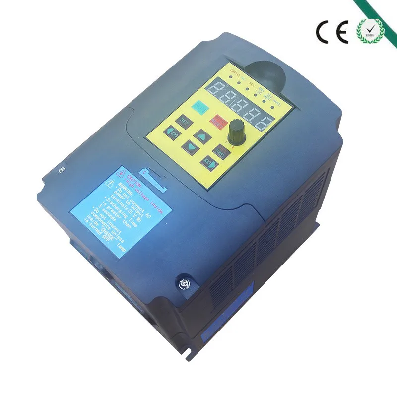 US $61.60 For Russian Ce 220v 4kw 1 Phase Input And 220v 3 Phase Output Frequency ConverterAc Motor DriveVsdVfd50hz Inverter Inverters