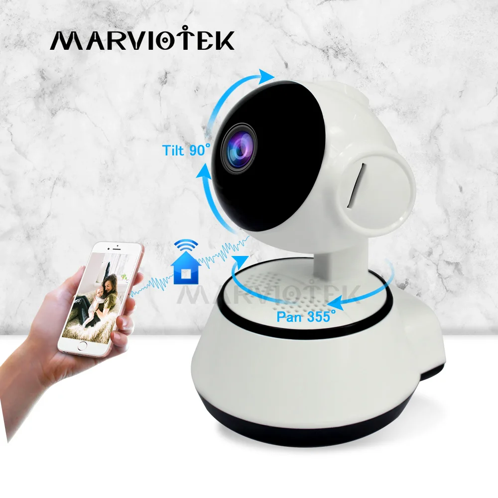 Радионяня WiFi IP камера ночное видение 720P HD Беспроводной Детский фотоаппарат