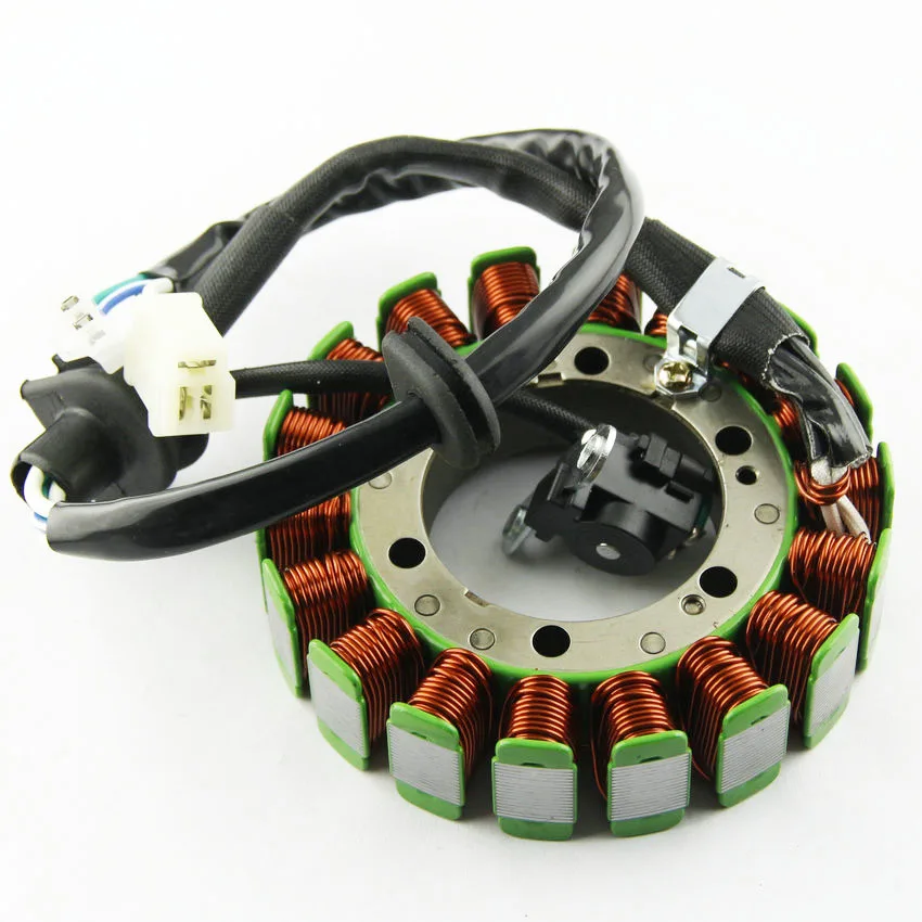 Мотоцикл магнитная катушка статора 18 полюсов 12V катушки для Yamaha 4TX-81410-00 TDM850 4TX8141000
