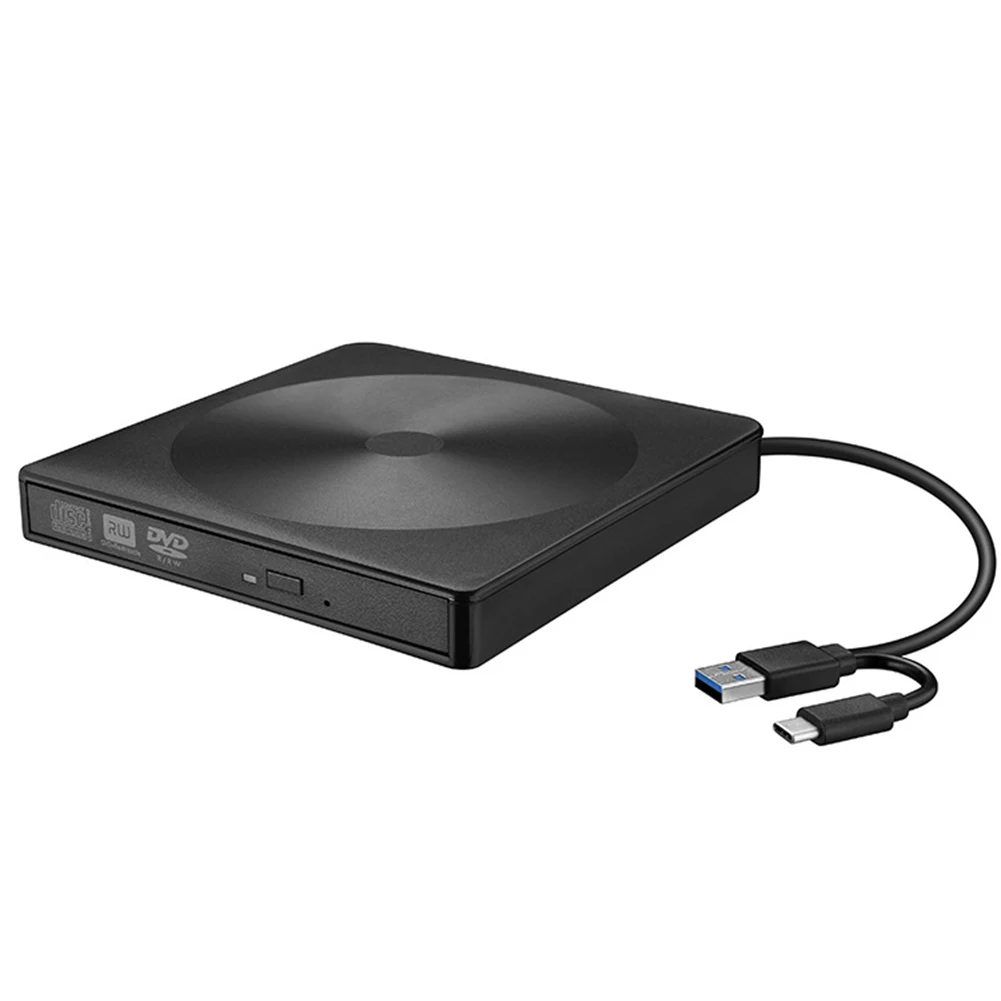 Generic - Lecteur de disque externe, USB C 3.0 et Type-C Lecteur