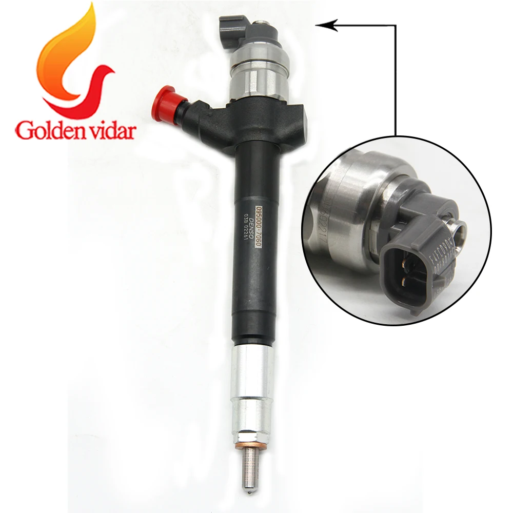 Common rail Инжектор 095000-7060 для Denso, дизельный топливный инжектор 7060, с высоким качеством, подходит для DLLA153P885 клапан 1210454