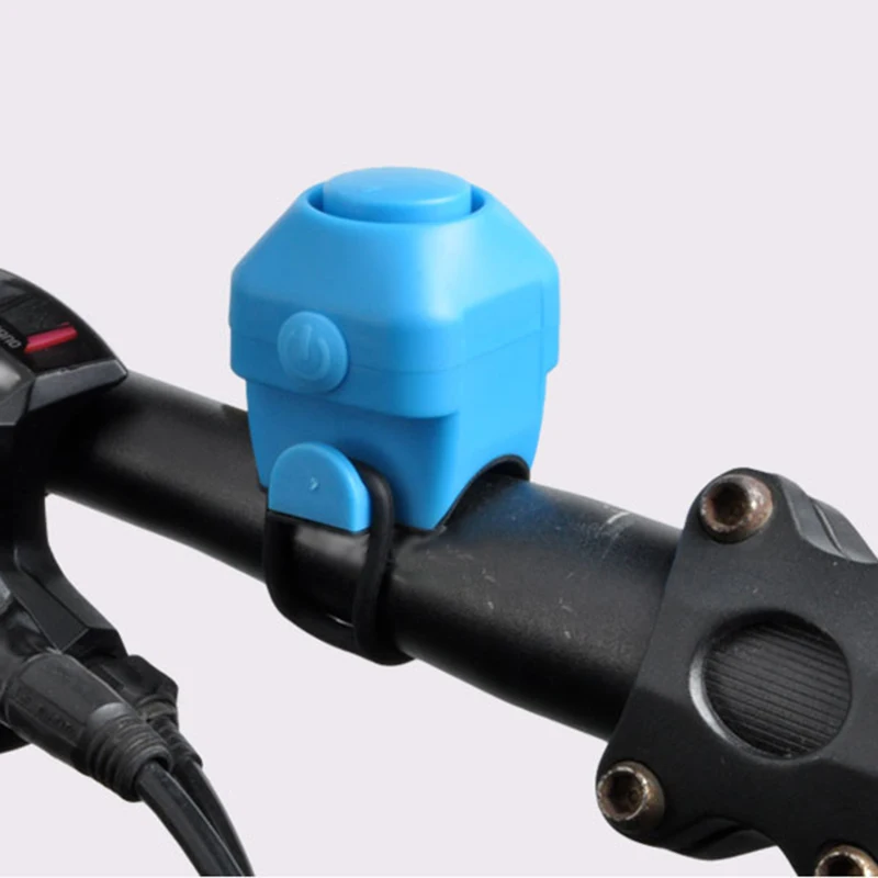 Electric Cycling Bells Horn Rainproof MTB Bicycle Handlebar Bell Silica