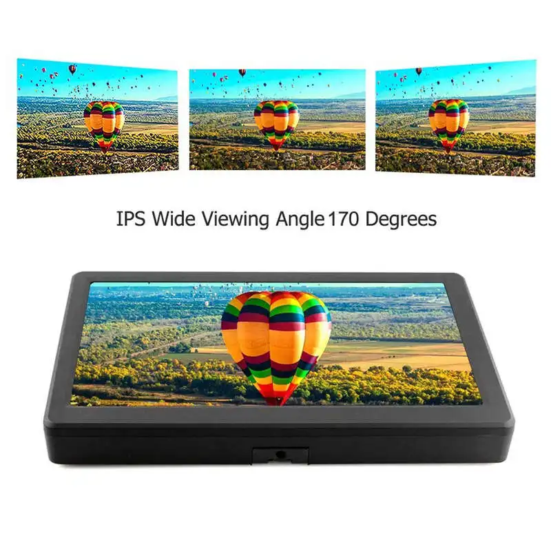 10,1 дюймов для Raspberry Pi 1920X1080P Разрешение Hdmi Vga дисплей монитор IPS игровой экран со встроенными динамиками для Raspber