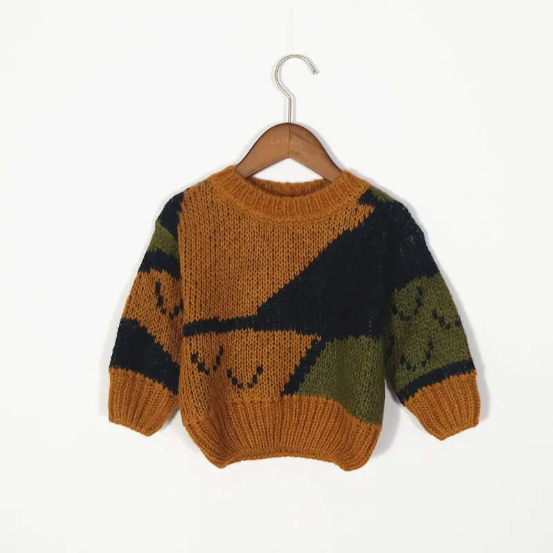Lashojas Arty Bull свитер Коричневый для детей мальчиков и девочек