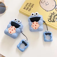 Чехол для AirPods Модный милый чемодан сумка для багажа беспроводной Чехол для наушников для Apple Airpods 2 Защитная крышка с кольцом брелок