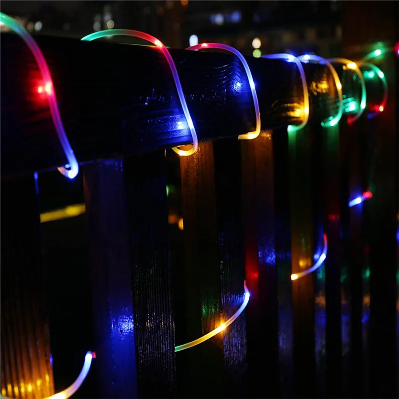 Indoor/Outdoor LED Rope Lights with Timer – 8 Modes, Waterproof, Low Voltage, 10-50M Length