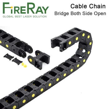 

FireRay Cable Chain Bridge Type Both Side Opening 20x50 20x77 25x38 25x60 25x75 25x100mm Plastic Towline Transmission