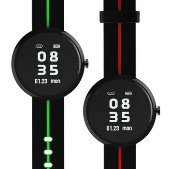 

V06s Smart Wristband blood pressure heart rate sleep monitoring IPX7 waterproof OLED Touch Unisex Sports pedometer Bracelet