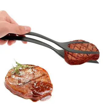 

Non-Stick Fried Egg Turners Nylon Cooking Turner Kitchen Tongs Cooking Bread Multifunctional Utensils Tool M3A3